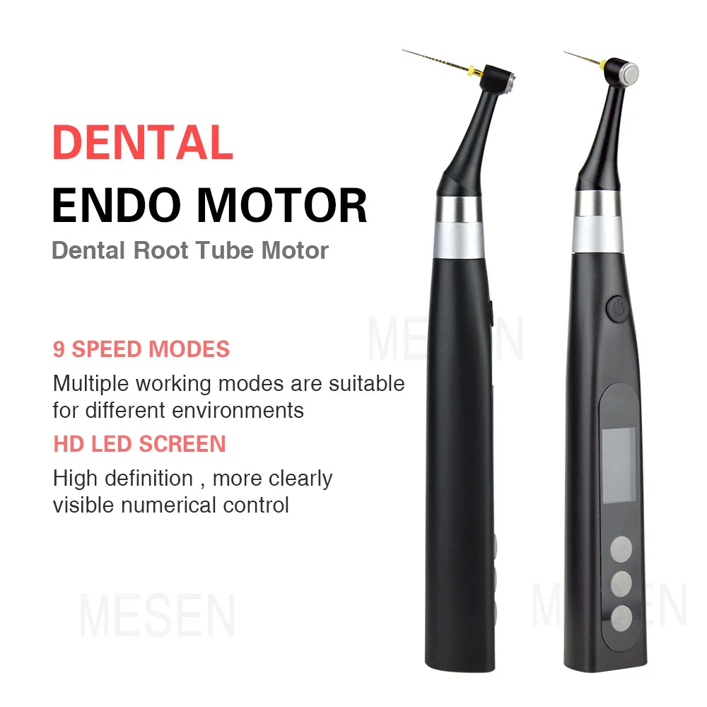

Dental Equipment Wireless Endo Motor 16:1 Reduction Contra Angle Endodontic Instrument Rotary Endomotor For Root Canal Treatment