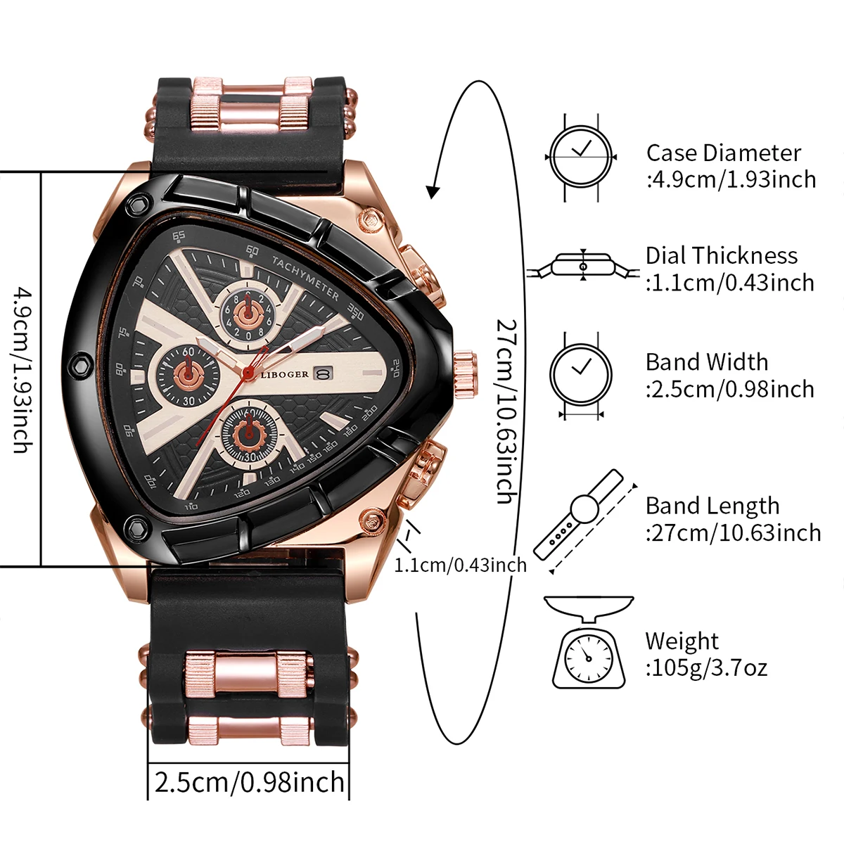 1/4PCS Fashion Silicone Strap Men Sports Watches Casual Arabic Dial Man Wristwatch With Calendar Reloj Hombre(Without Box) image 6