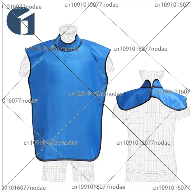 BL-114 0.5mm PB Adult Xray Protective Lead Apron with High Collar for X-ray Radiation