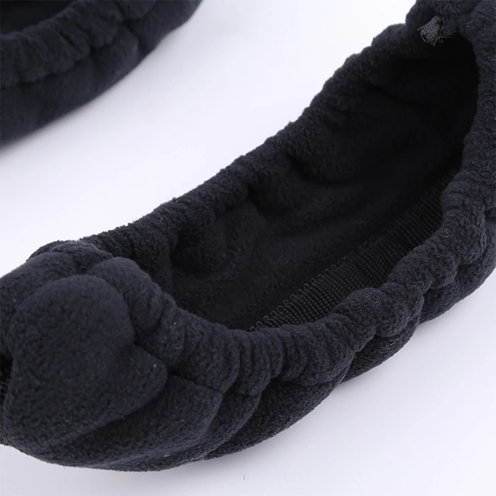 

Elastic Skate Guards 1 Pair Ice For Hockey Skating Shoes Black Durable Protective Cover Skating Blades Guard