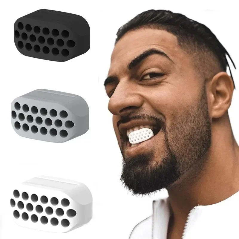 

Jaw Exerciser Facial Gym Fitness Ball JawLine Muscle Training Double Chin Reducer Neck Face Slimming Mouth Jawliner Excercise