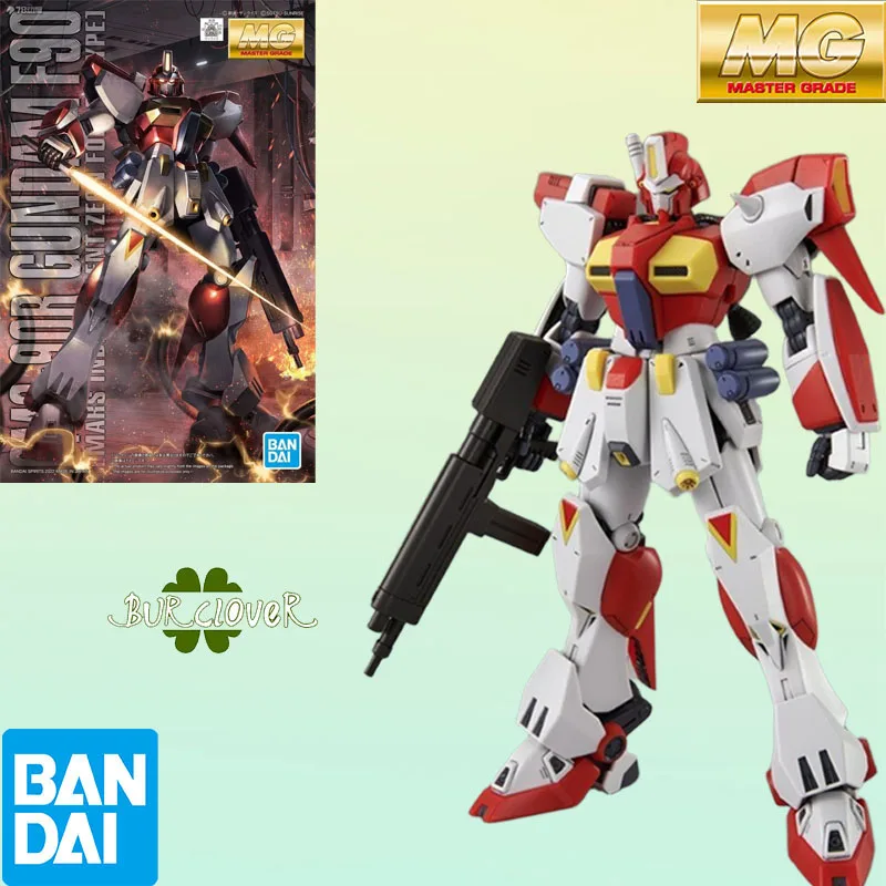 

Bandai Genuine MG Gundam F90 OMS-90R 1/100 Anime Action Figure Assembly Model Toys Collectible Model Ornaments Gifts For Childrn
