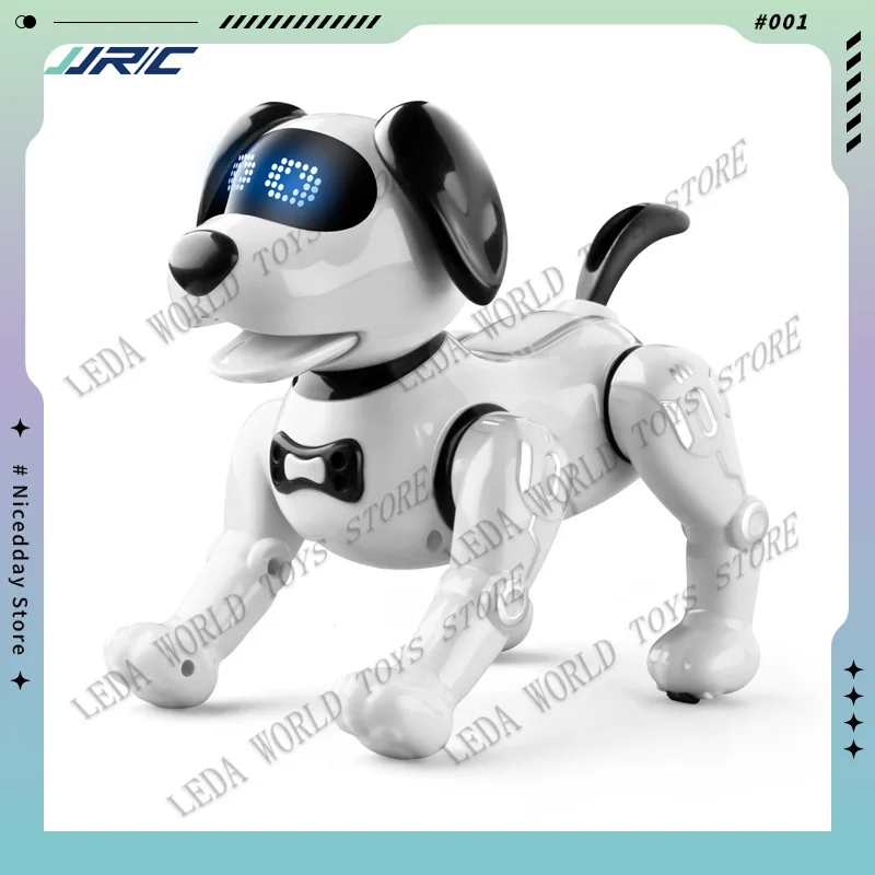 Hot-Selling Jjrc Kinderen Intelligente Afstandsbediening Robot Stunt Voice Dialog Gebaar Inductie Speelgoed Huisdier Robot Hond Verjaardagscadeau