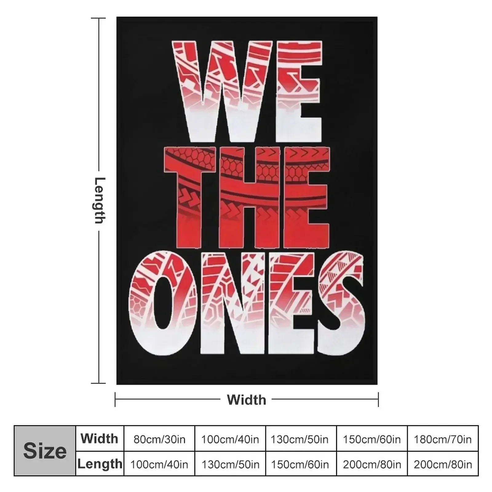 The Usos We The Ones Tribal Throw Blanket Hairy Flannels Sofa Travel Blankets