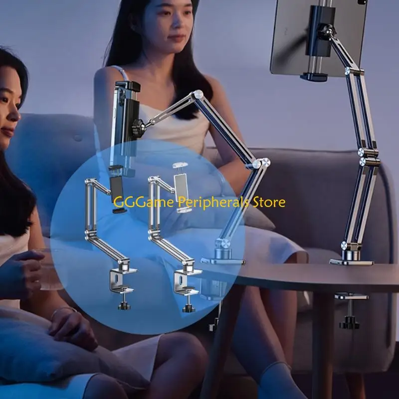 

U55B Adjustable Tablets Arm Stand Holder For 4 To 12.9inch Devices With 360 Rotation