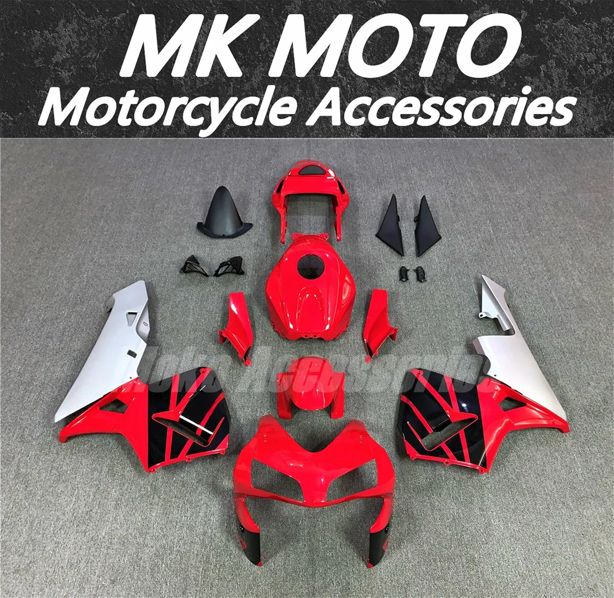 

Motorcycle Fairings Kit Fit For Cbr600rr 2003-2004 Bodywork Set High Quality ABS Injection NEW Red Black Silver