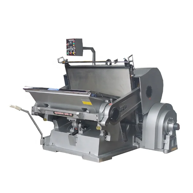 ML1200 Die Cutting Machine for Paper Cup Fan Creasing Machines Maquina Troqueladora De Cartoon