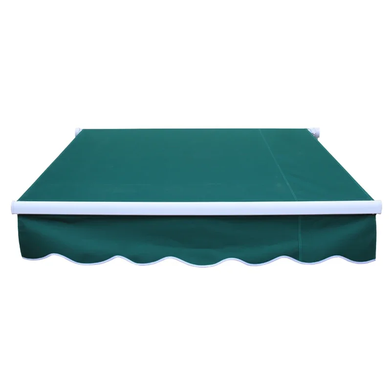 Custom New Design Manufacture Patio Retractable Awning Manual Folding Arm Waterproof Canopy