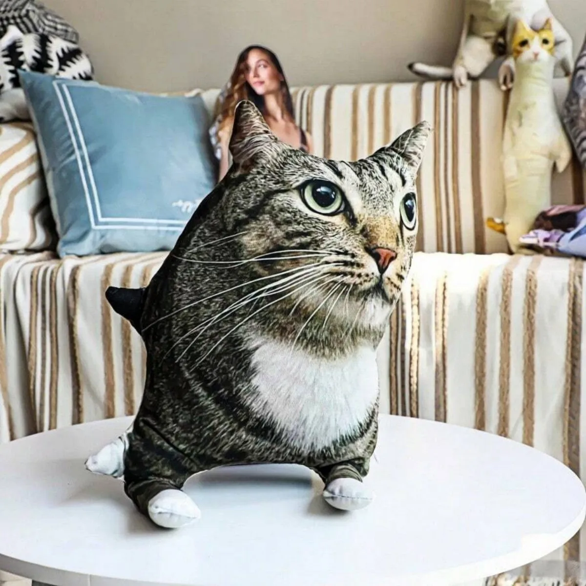 صورة وسادة مخصصة لصورة كلب القطط الأليفة لعيد الميلاد، وعيد الشكر، وإحياء ذكرى الحيوانات الأليفة، وسائد قطيفة مختلفة للحيوانات، وناعمة