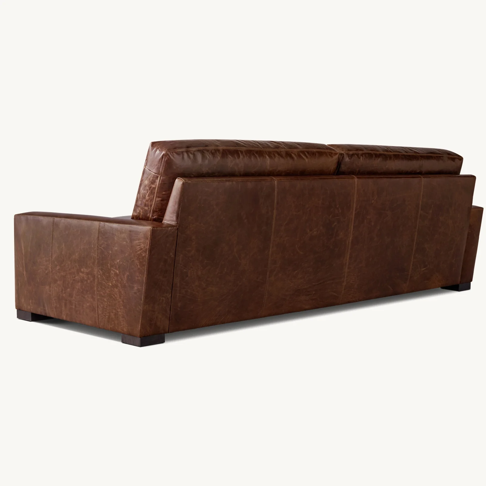 Hotel American Country Retro Old Leisure Sofa Sales Department Model Room American Chair Restaurant Leather Sofa