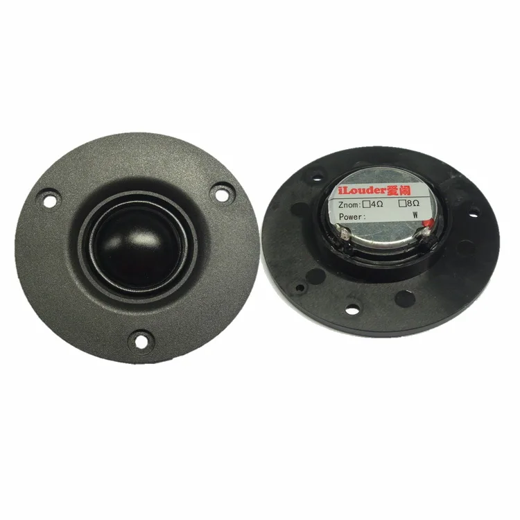 Factory HF 3 Inch 74MM 4ohm/8ohm Optional RMS Power 15W 92DB 25-core Neodymium Silk Dome Tweeter Speaker Driver for Home/Car