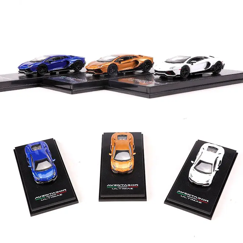 Hobby Fans 1:64 Lamborgh Classic LP780 Aventador alloy car model set