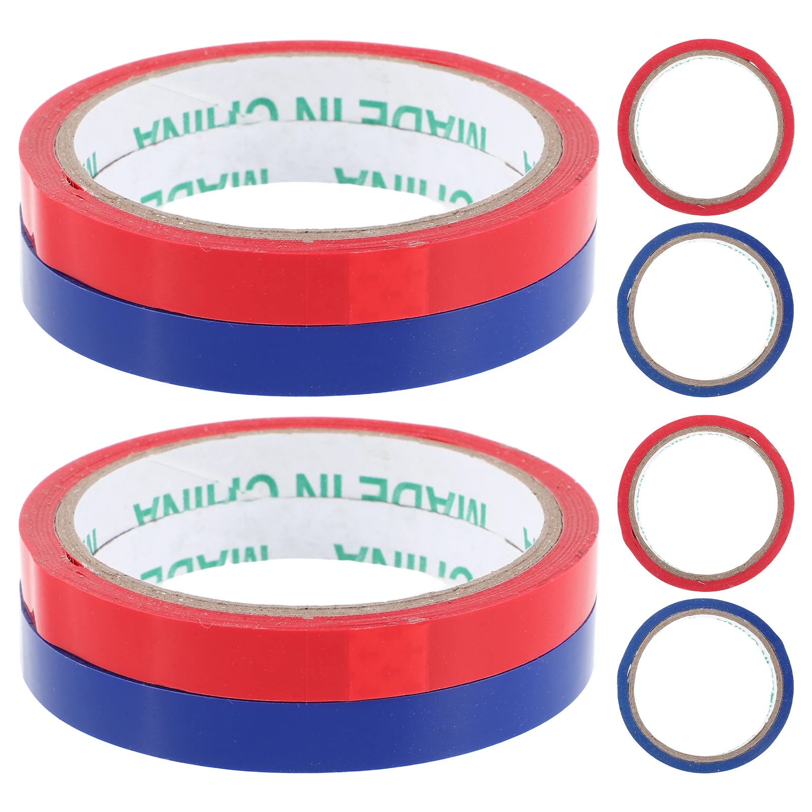 10 rollen gekleurde zak afdichtingstape zak vullingen stropdassen decoratieve verpakkingstapes supermarktdispenser