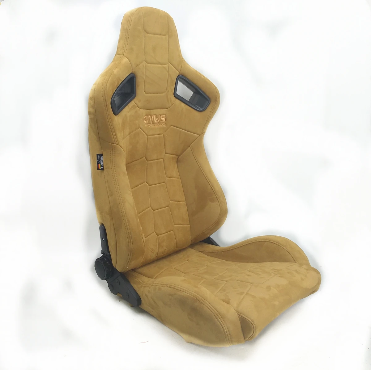 1074 Yellow Universal Vehicle Slider Simulator Gaming Station Adjustable Sim Bucket Racing Seats - view 4