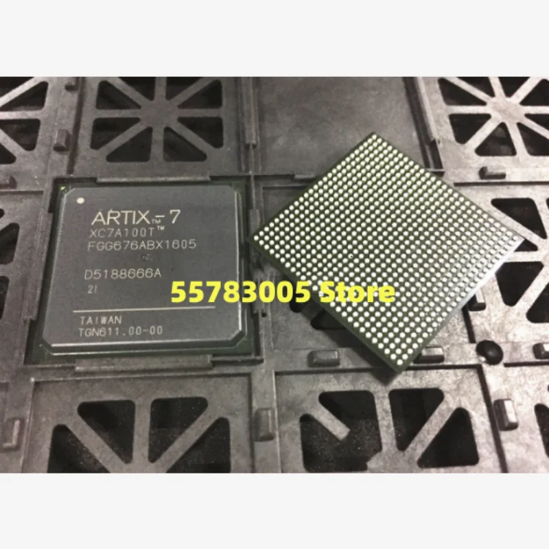 1PCS New XC7A100T-2FGG676I   XC7A100T-FGG676  BGA Programmable Logic Device Chip IC