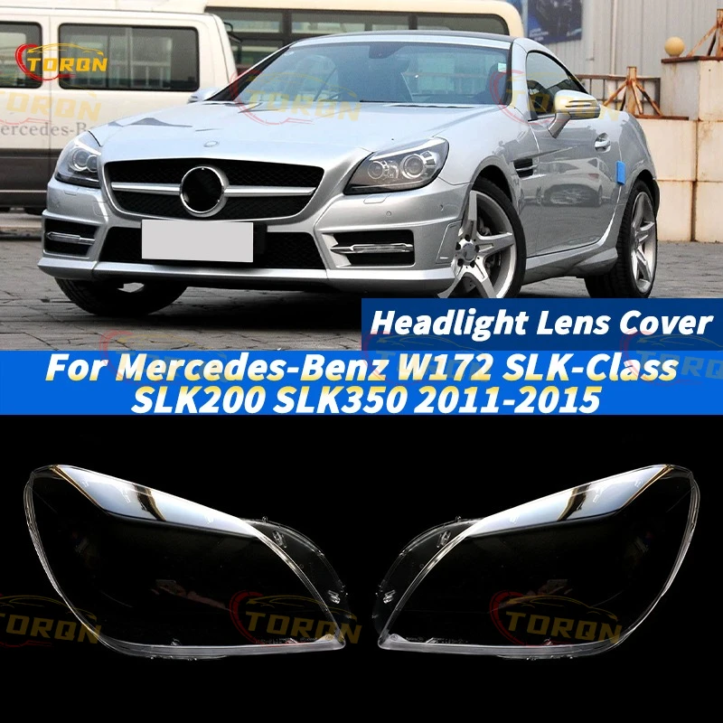

Для Mercedes-Benz W172 SLK-Class SLK200 SLK350 2011-2015 крышка фар автомобиля абажур фары крышка фары