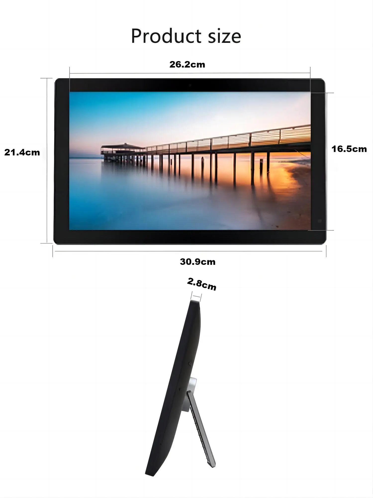 Imagem -03 - Monitor Touch Screen para Tablet pc Android 13 All-in-one 1920x1200p Alto-falantes e Câmera Embutidos Wifi e bt Rk3568 4g 32g 121