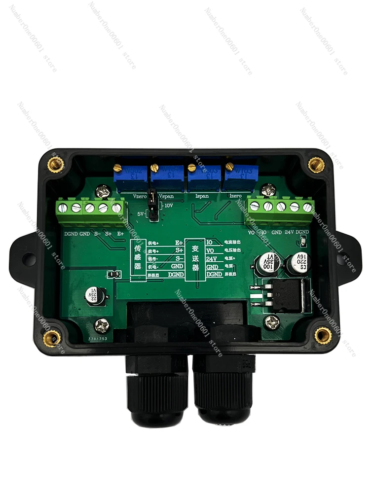 High precision weighing sensor 0-10v pressure weight transmitter signal amplifier analog voltage current plc