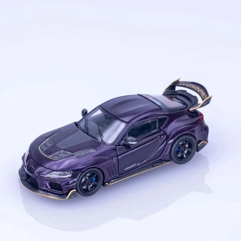 [In Stock] TOPART 1:64 Toyota Supra A90 DarwinPRO Wide Body Diecast Alloy Model, collector-level display item, holiday gift.