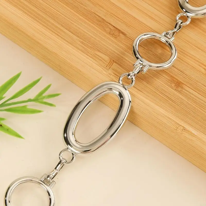 

B95F Circle Chain Belt Elegant Waist Chain For Office Women Everyday and Formal Event