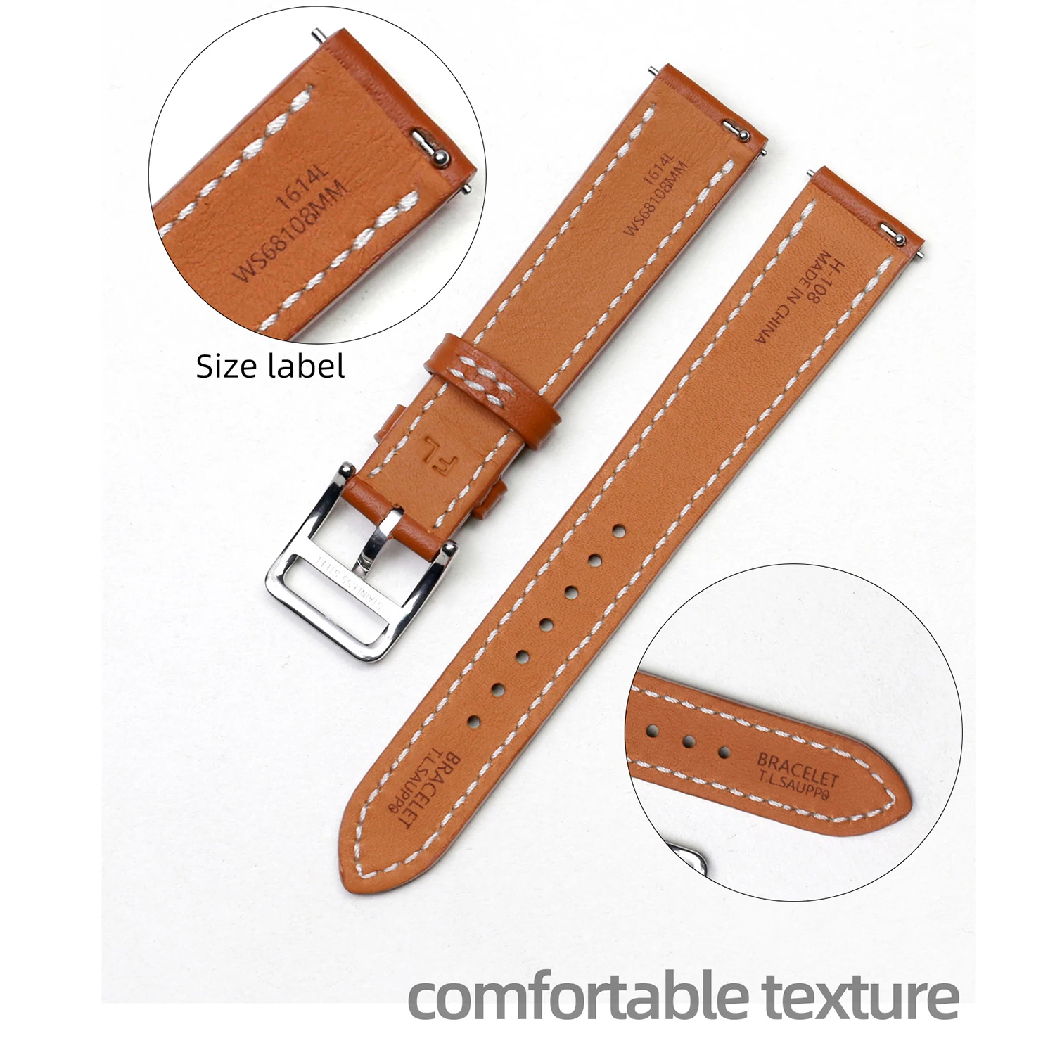 SAUPPO 時計アクセサリー レディース レザーストラップ - Luxury Watch Hermes のレビューと価格