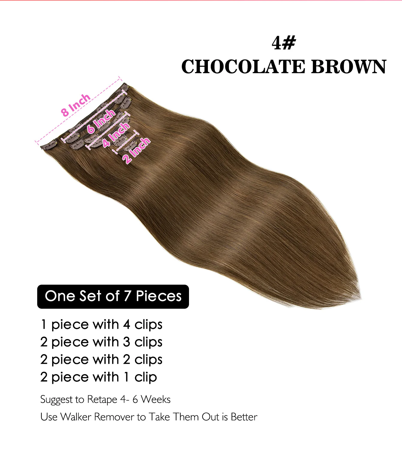 本物の人毛エクステンション 7 個クリップヘアエクステンション人毛 120 グラムダブル横糸ヘアエクステンション人毛女性のための