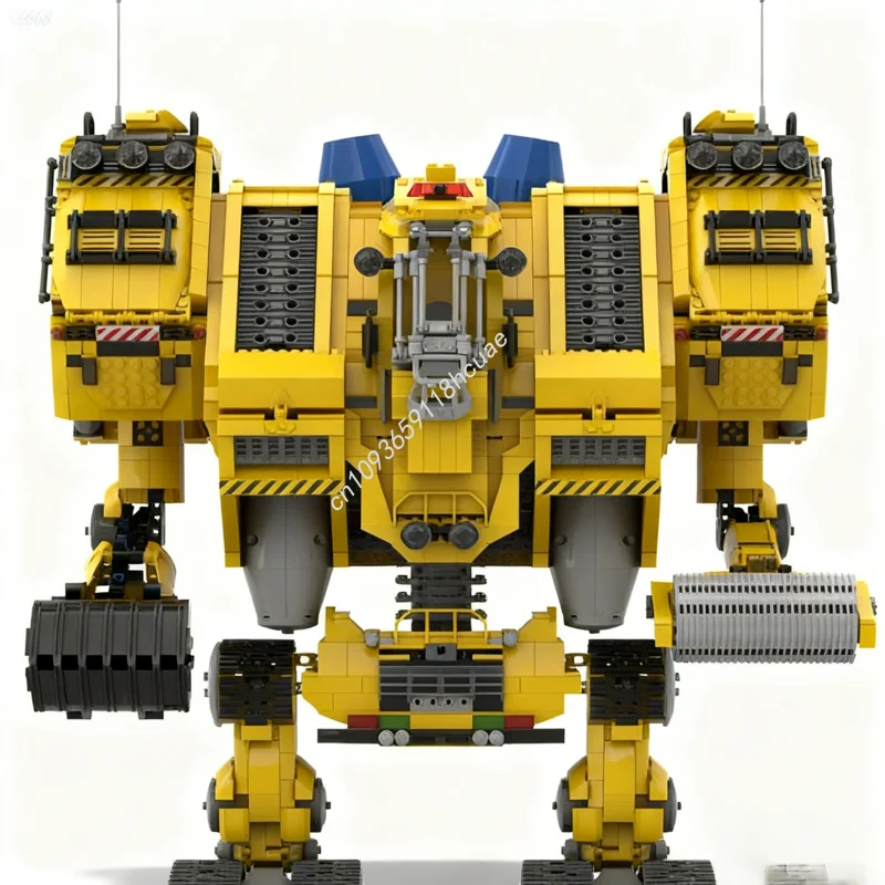 4698 Uds. MOC Emmets Construir O Mech modelo bloques de construcción DIY ladrillo Modular arquitectura idea juguetes para niños regalos de navidad