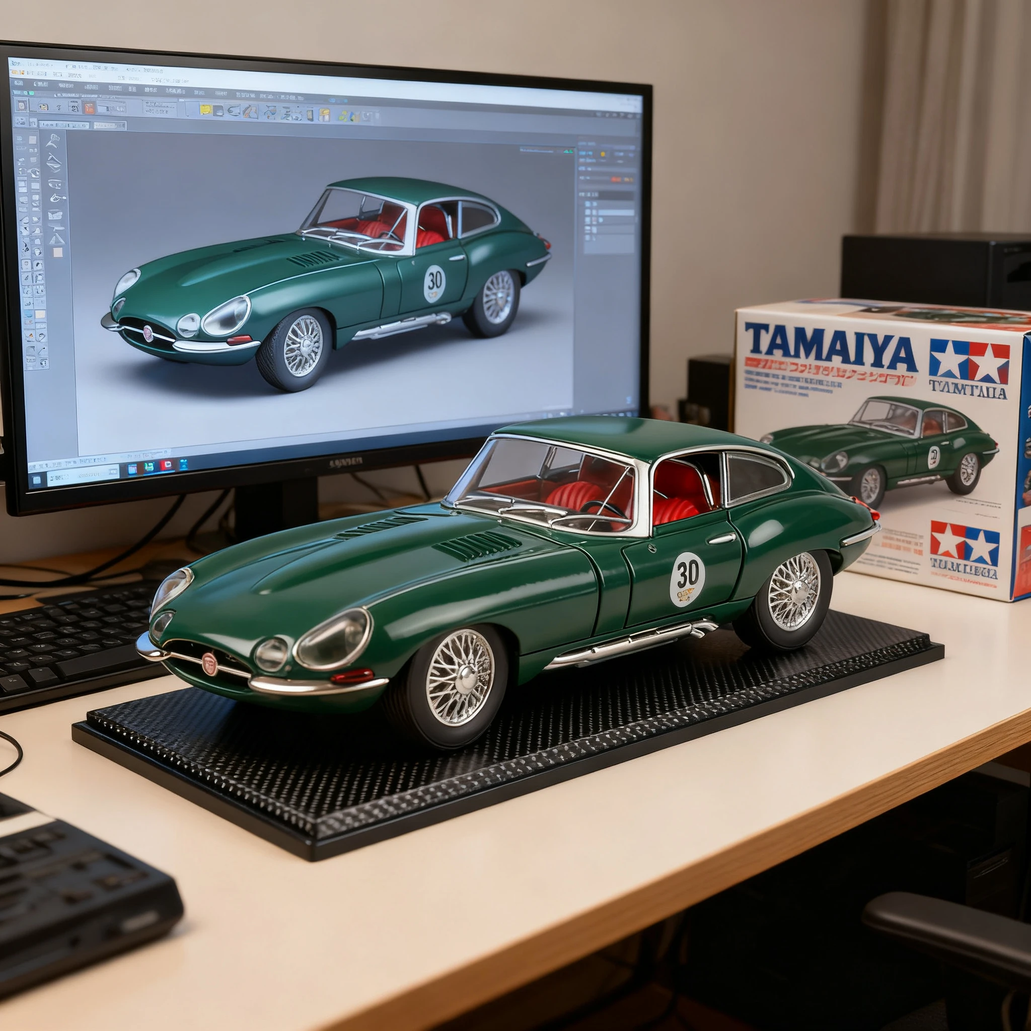 

Die-cast 1:24 Scale 1961 Jaguar E-type Classic Car Simulation Alloy Car Model Fan Collection Home Decoration Metal Ornaments