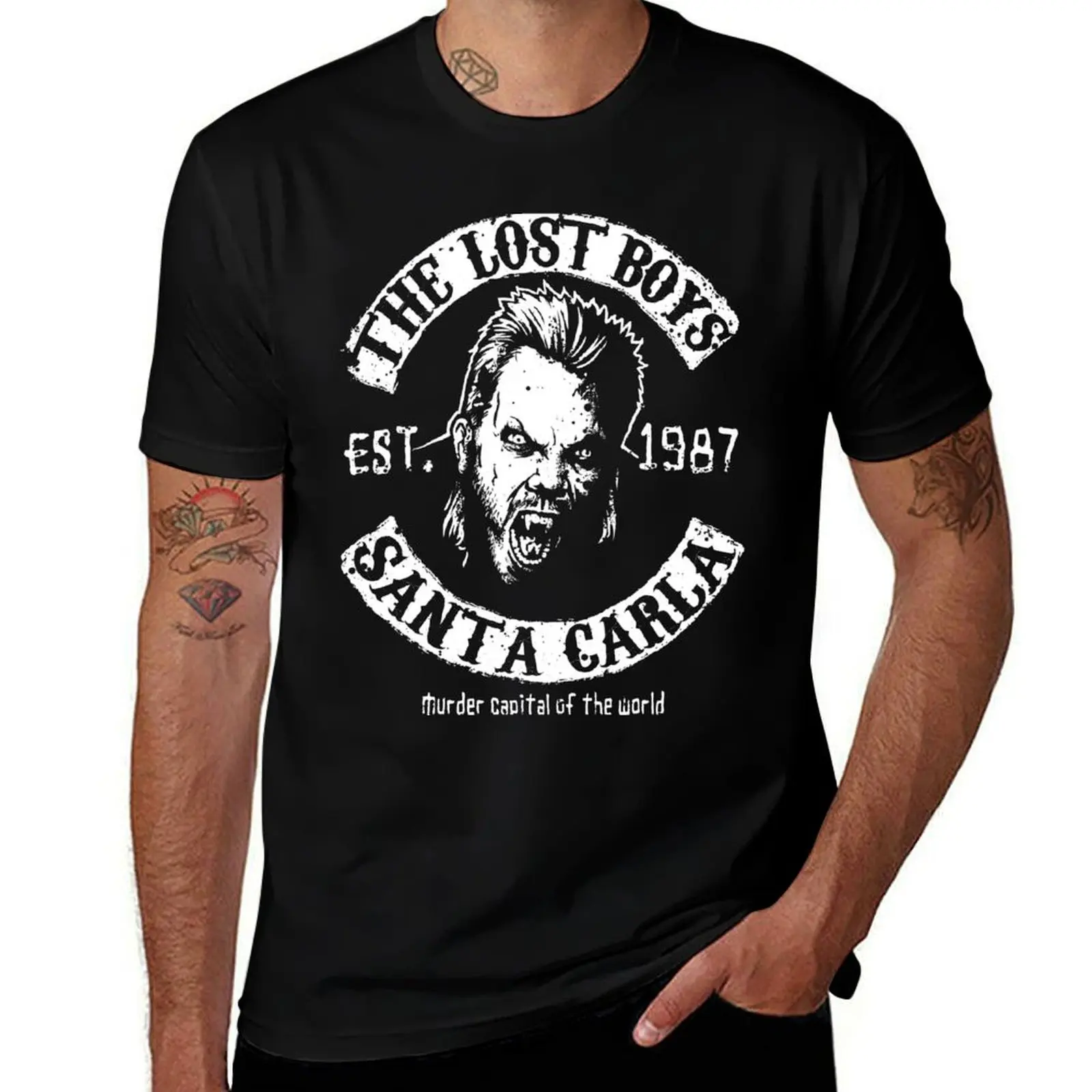 

The Lost Boys Motorcycle Club T-Shirt graphic t shirts graphic t shirt vintage anime figures black t shirts for men