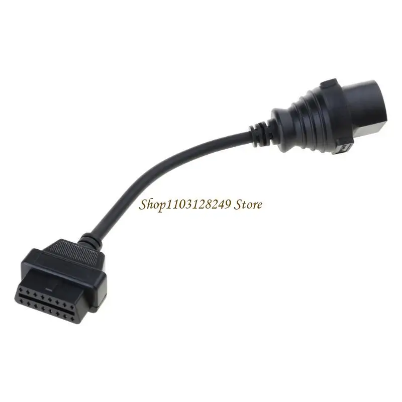 

N5KD Cable OBDII OBD2 Cable Diagnostic 17 Pin Pin Adapter Connector For Mazda