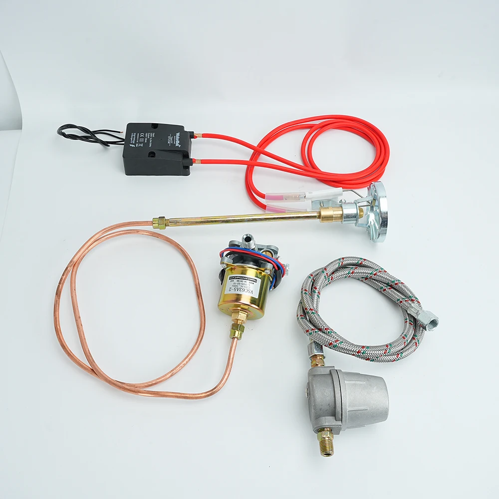 Complete Diesel Fuel Burner System Flame Rings Ceramic Ignition Needle Diesel Fuel Nozzle For Industrial Boiler Heating