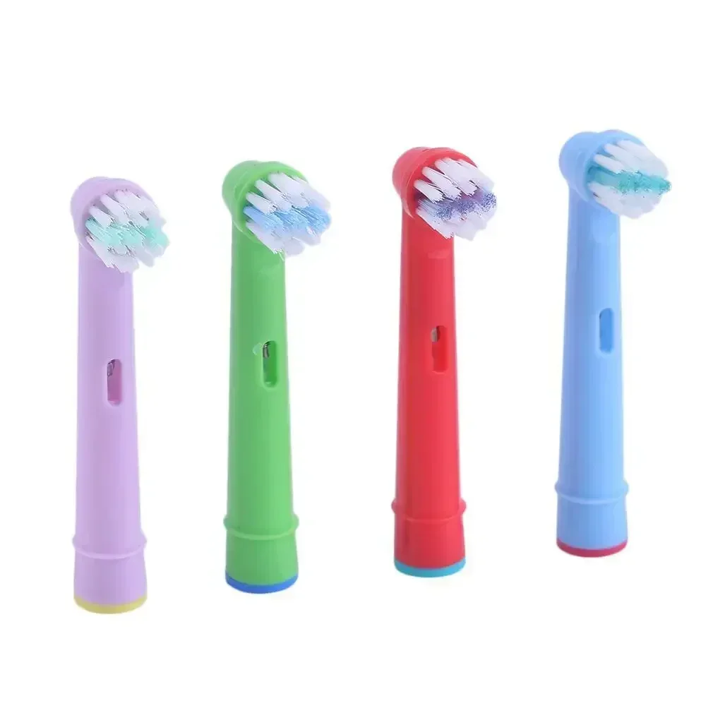 교체용 어린이 칫솔 헤드, 구강 B EB-10A 프로 건강 단계 전동 칫솔, 구강 관리, 3D Exce, 8 개