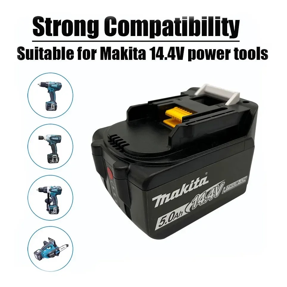 14,4 В Makita 5000 мАч BL1430 BL1415 BL1440 196875 -4 194558 -0 195444 -8 5,0 Ач 14,4 В Аккумулятор Makita для светодиодного индикатора