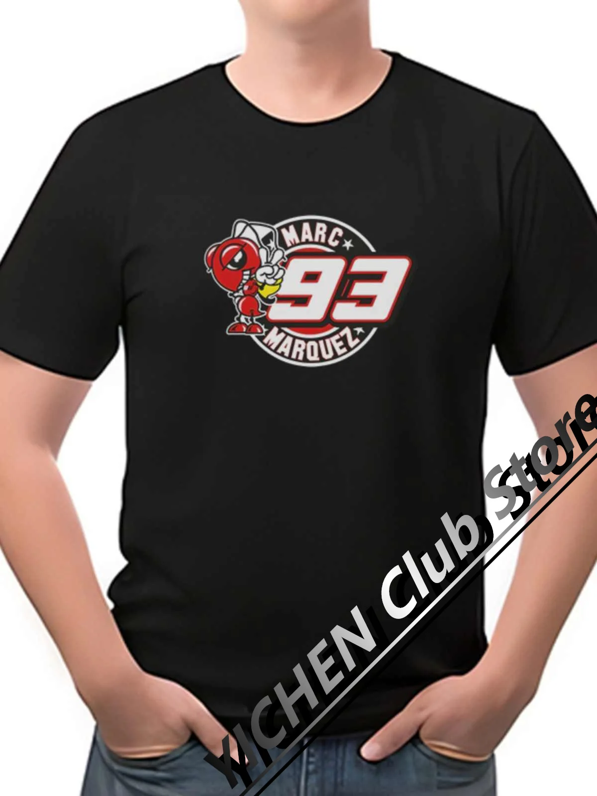 

Retro Men's And Women's Motorcycle Travel Off-Road Motorcycle Riding Suit Personalized Versatile Men's Women's T-Shirt