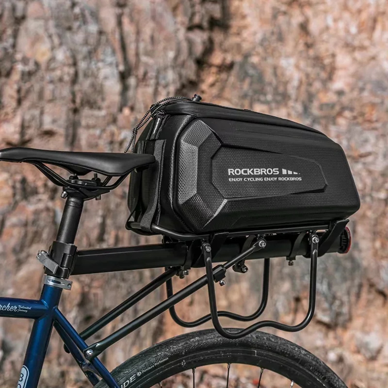 Sac de coffre étanche à coque rigide pour vélo, étagère arrière de vélo T1, siège de vélo, sac Electrolux