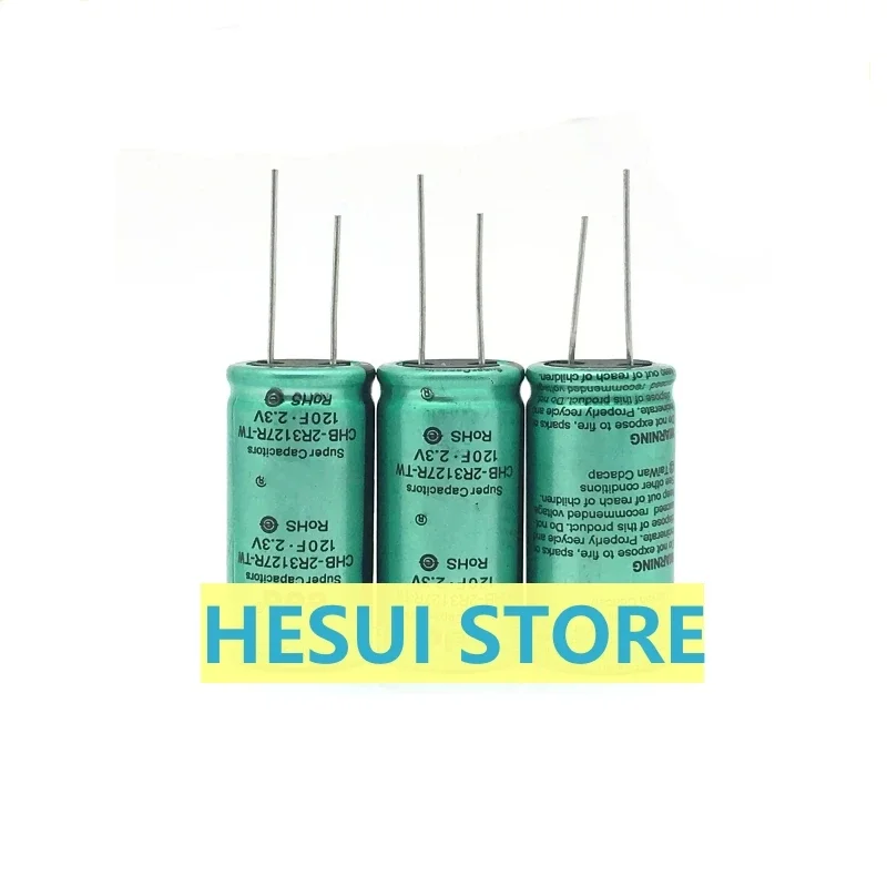 New original 2.3v120f 2.7v100f Super Farad Capacitor 18*42
