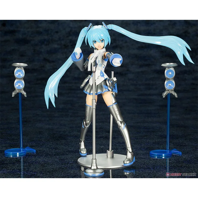 Kotobukiya Vocaloid Hatsune Snow Miku Assembly Model Fag Fg068 Frame Music Girl Action Anime Figure Collectile Toys for Boy