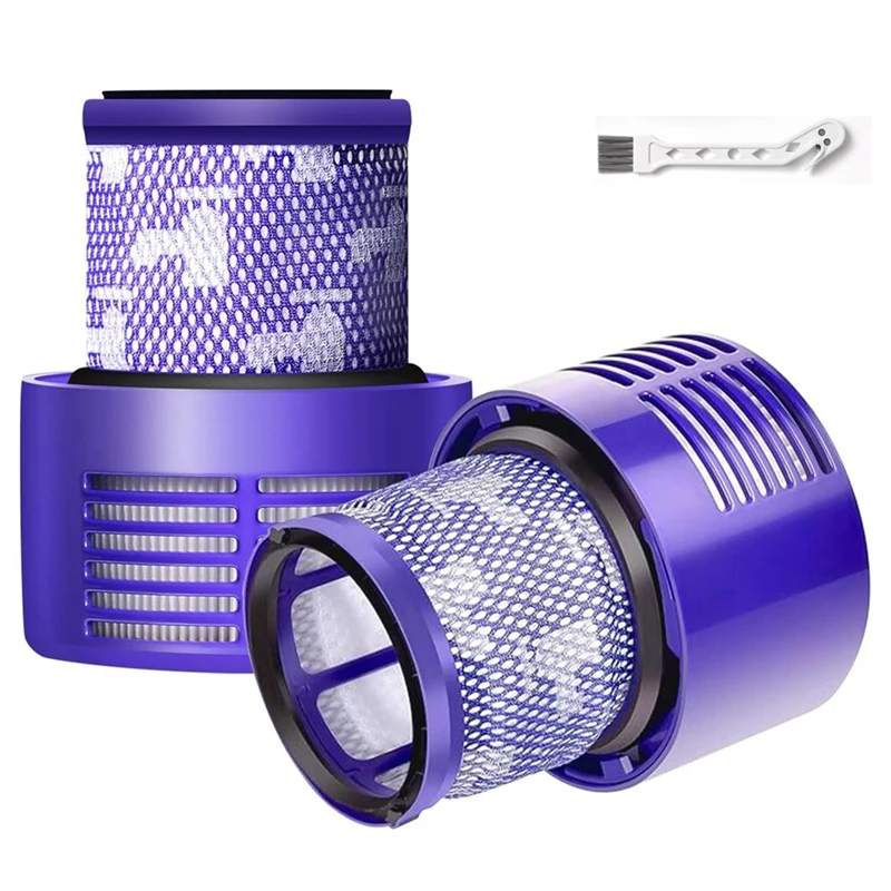 AT17 Vacuum Filters Replacement for Dyson V10 SV12 Crodless Vacuum Cleaners Hepa Filters, Replace Part 969082-01