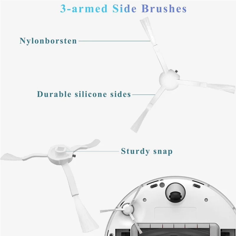 A005-Accessoires Kit Voor Dreame Tech L10S Ultra/L10 Ultra Robotstofzuiger, Hoofdborstel Hepa Filter Zijborstel Mop Pads Stofzakken