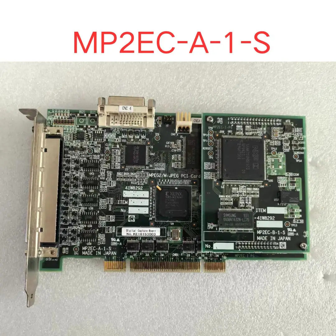 used EZU-Pi11 MP2EC-A-1-S MPEG 2/M-JPEG Video Capture Card test OK Fast shipping