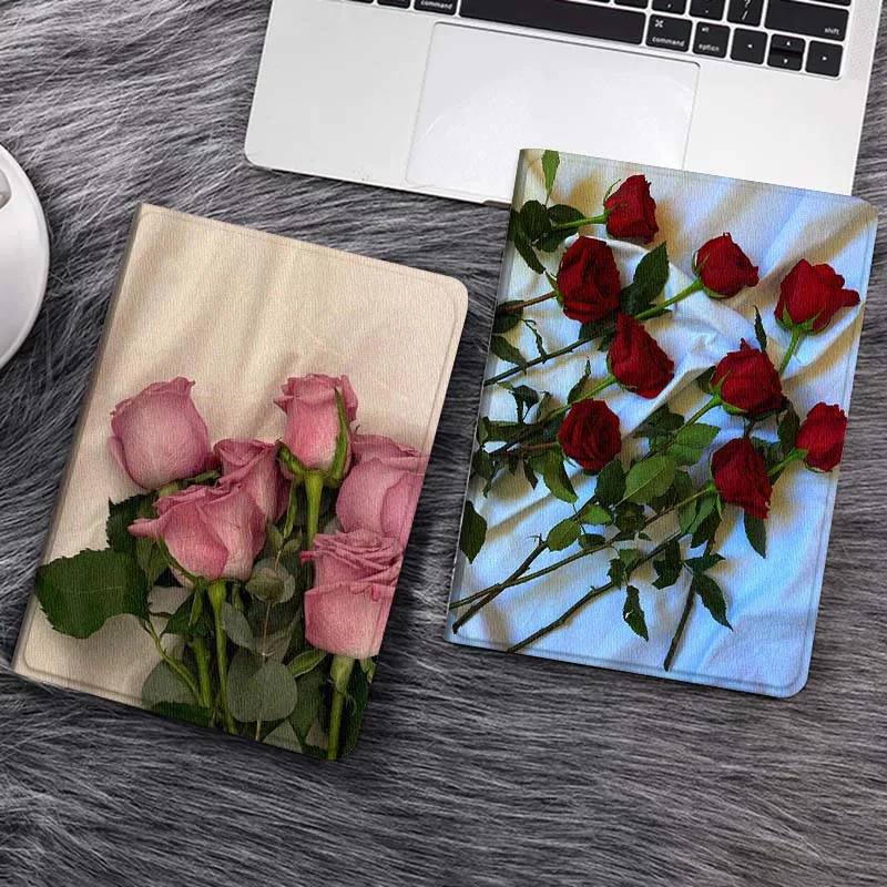 

Чехол для планшета Pink Rose Bouquet Bloom Gift для Samsung Galaxy Tab S7 S8 S9 S10 FE Lite