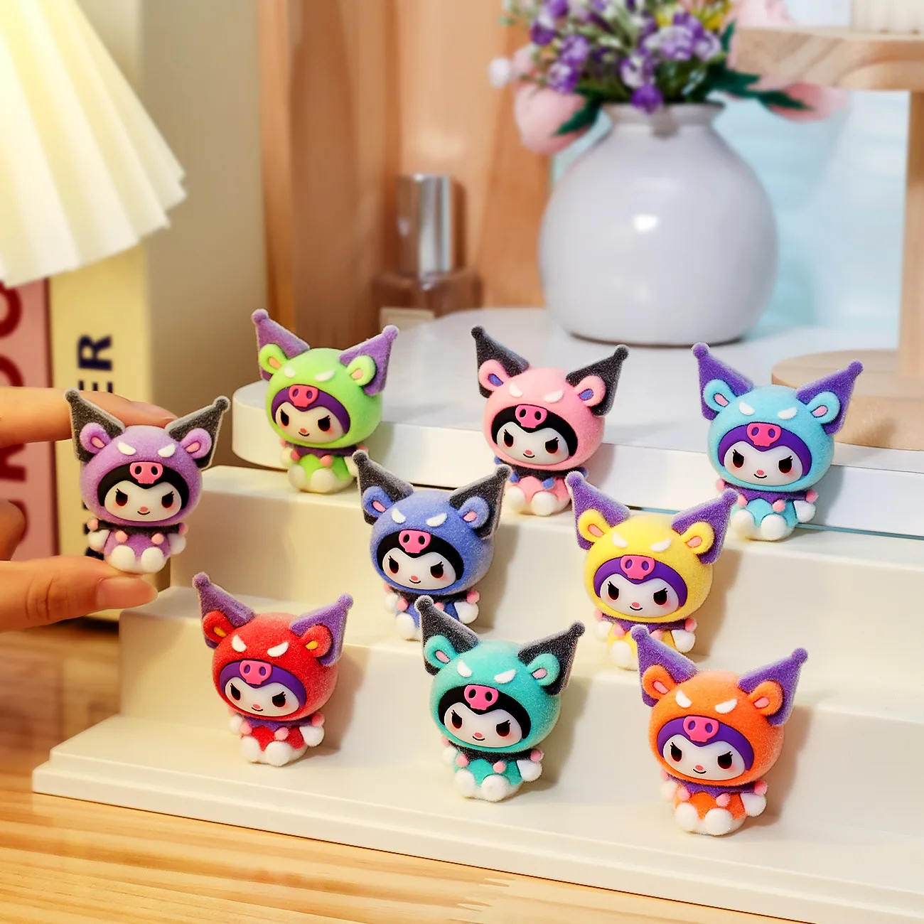 

9 шт., фигурка Куроми, игрушка, бабочка, звезда, серия, фигурка, украшение для рабочего стола, модель, украшения, игрушки для мальчиков и девочек, рождественские подарки