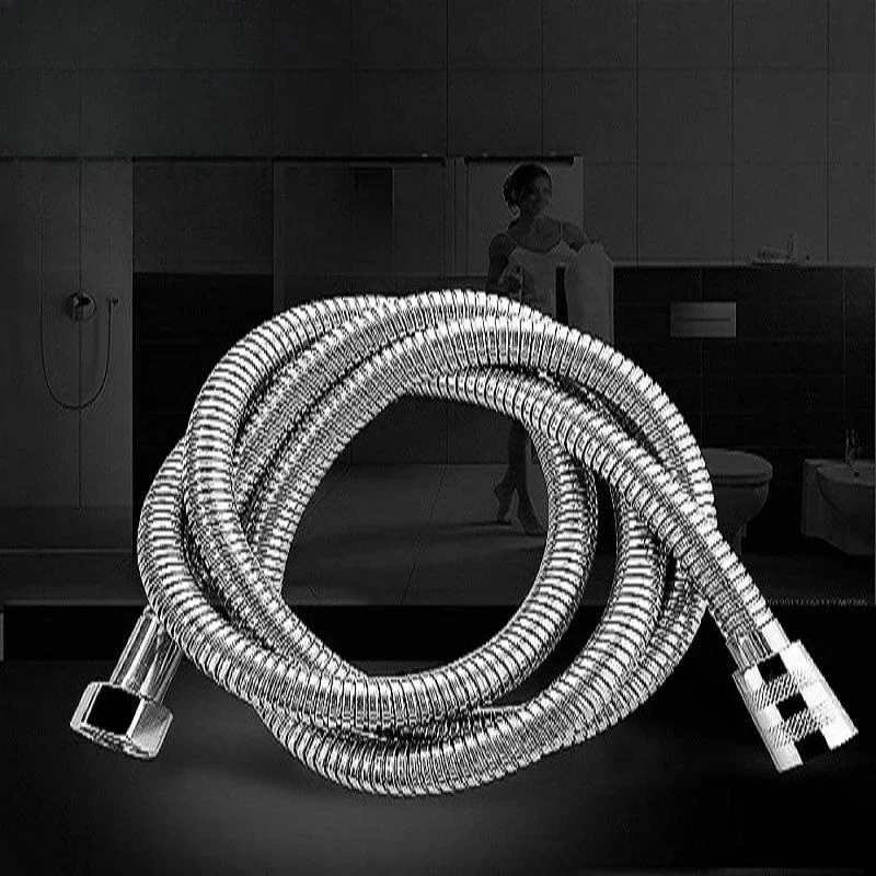 1.5M Upgrade Stainless Steel Shower Tube, Anti-Kink and Leak-Proof, High Pressure Resistance, Universal G 1/2 Connection