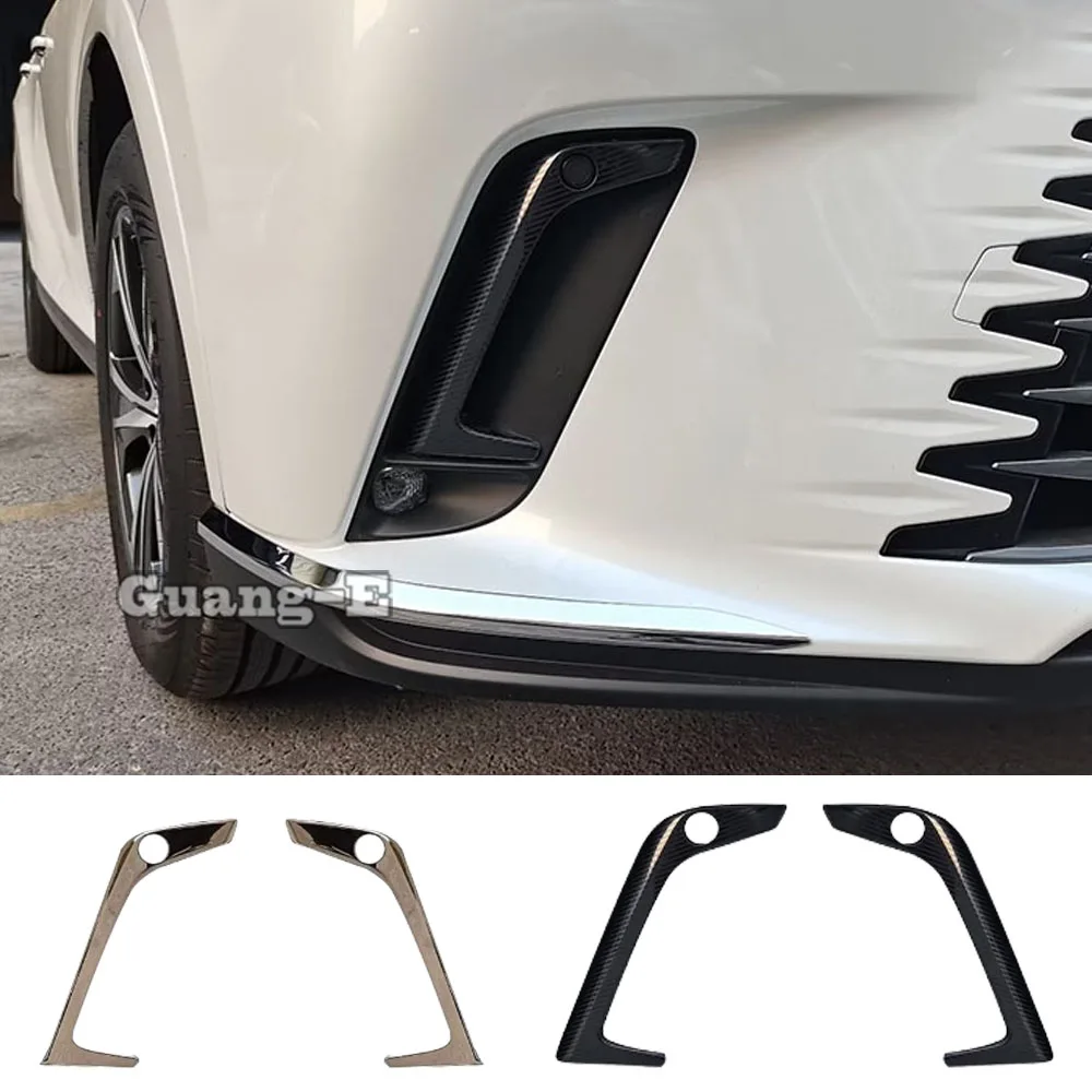 

Стальная автомобильная передняя противотуманная фара, накладка на рамку, 2 шт., аксессуары для бровей для Lexus RX 350 350h 450h+ 500h 2022 2023 2024