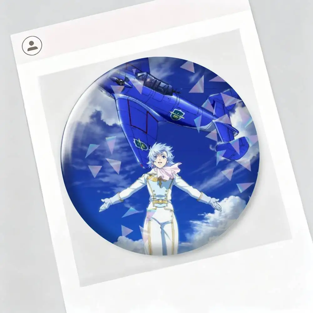 Underrated Anime L-Last Exile-e Brooch Vintage Alloy Brooch Pins
