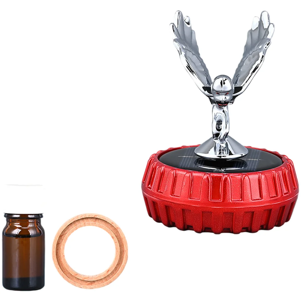 Solar Powered Rotating Pegasus  FOR EAGLE  Rocket Car Air Freshener Fragrance Plastic Car Accessories Easy To Use High Quality