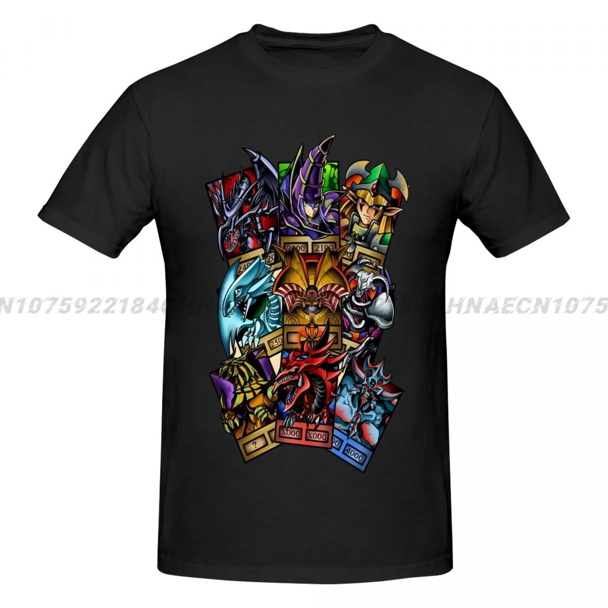 Yugioh Yu-Gi-Oh! Maglietta girocollo da uomo magliette oversize abbigliamento manica t-shirt Idea regalo t-shirt