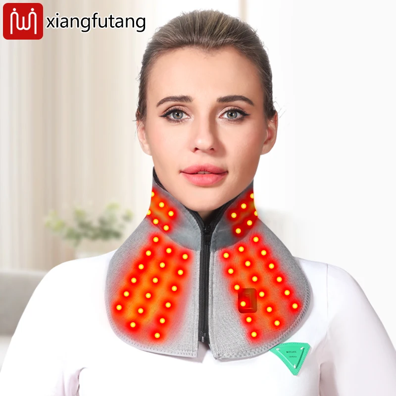 

Red Light Therapy Neck Collar-3-Gear Heat &Timer,Relieves Cervical Neck Pain/Stiffness,For Joint Warmth&Boosts blood flow Gift