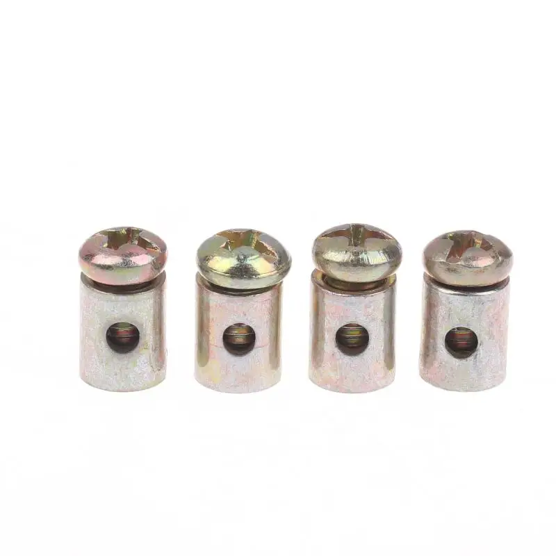 10Pcs Motorcycle Brake Clutch Choke Cable Repair Kart Bike Mower Parts Throttle Cable Nipple Screw Metal Stopper