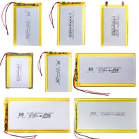 3.7V Lithium Polymer Li-Po li ion Rechargeable Battery Lipo cells For Electrograph Bluetooth speaker Tablet MID Digital Product